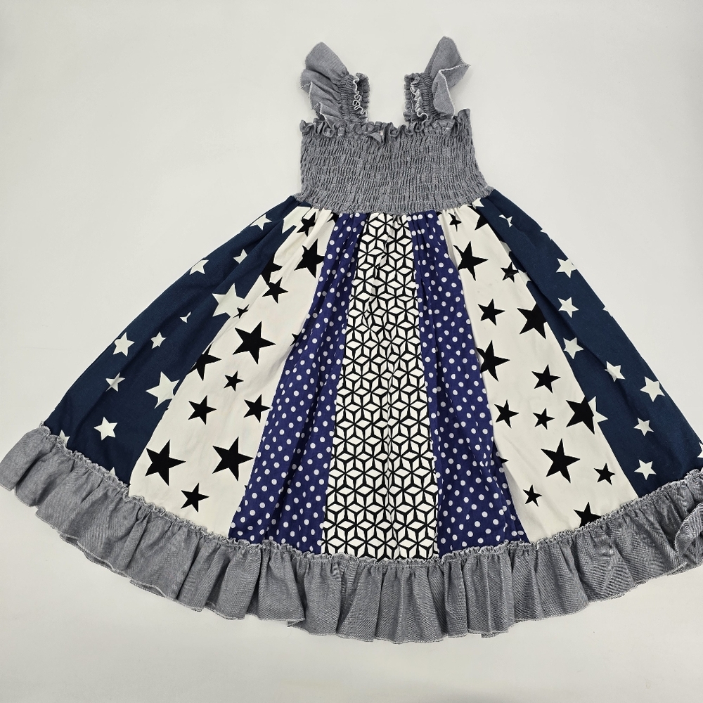 Lilli Lovebird Girls Starry Night Kids Dress Size 10